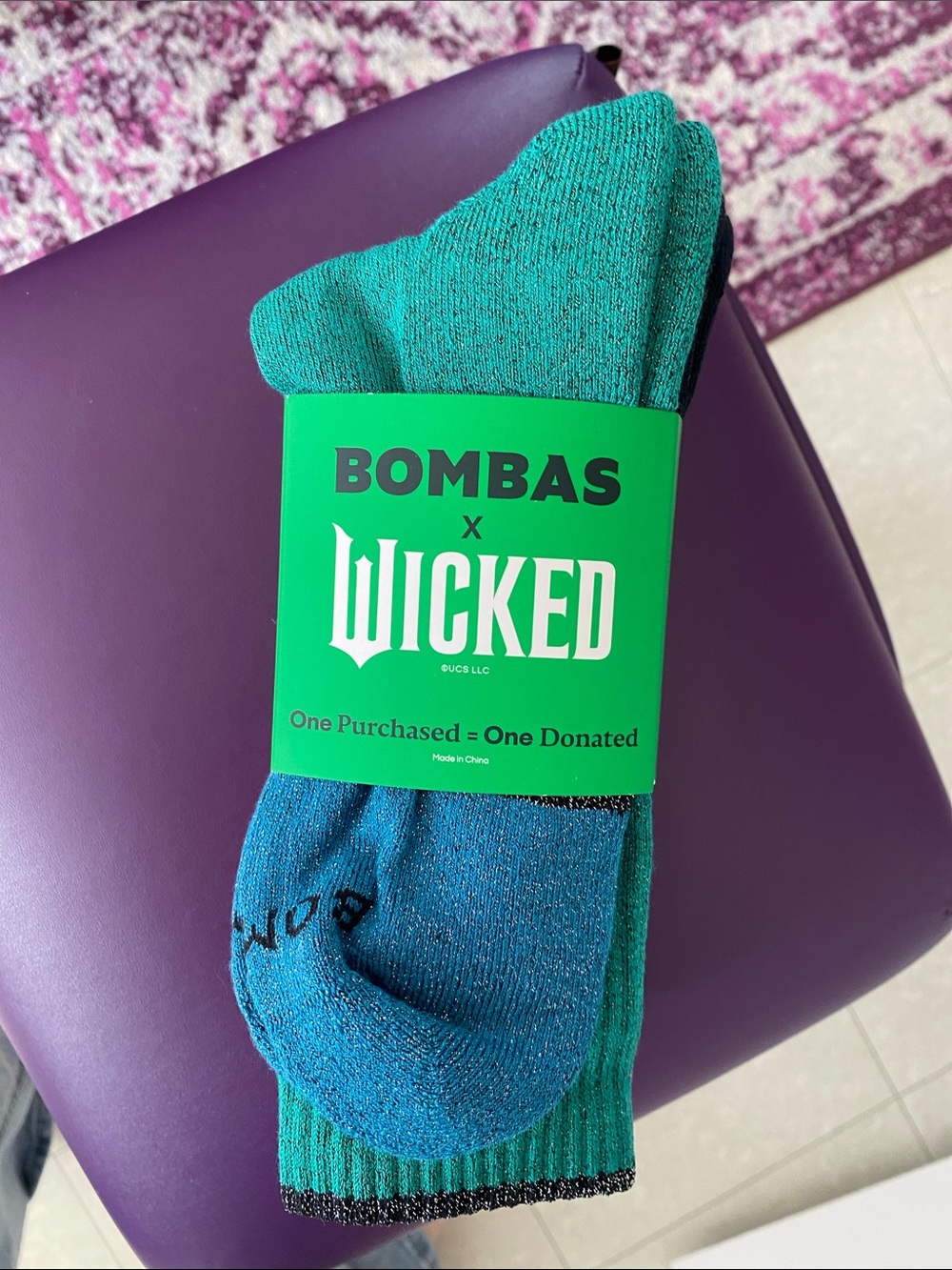 Bombas Crew Socks - Wicked Collaboration